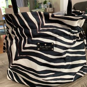 Kate Spade Zebra tote